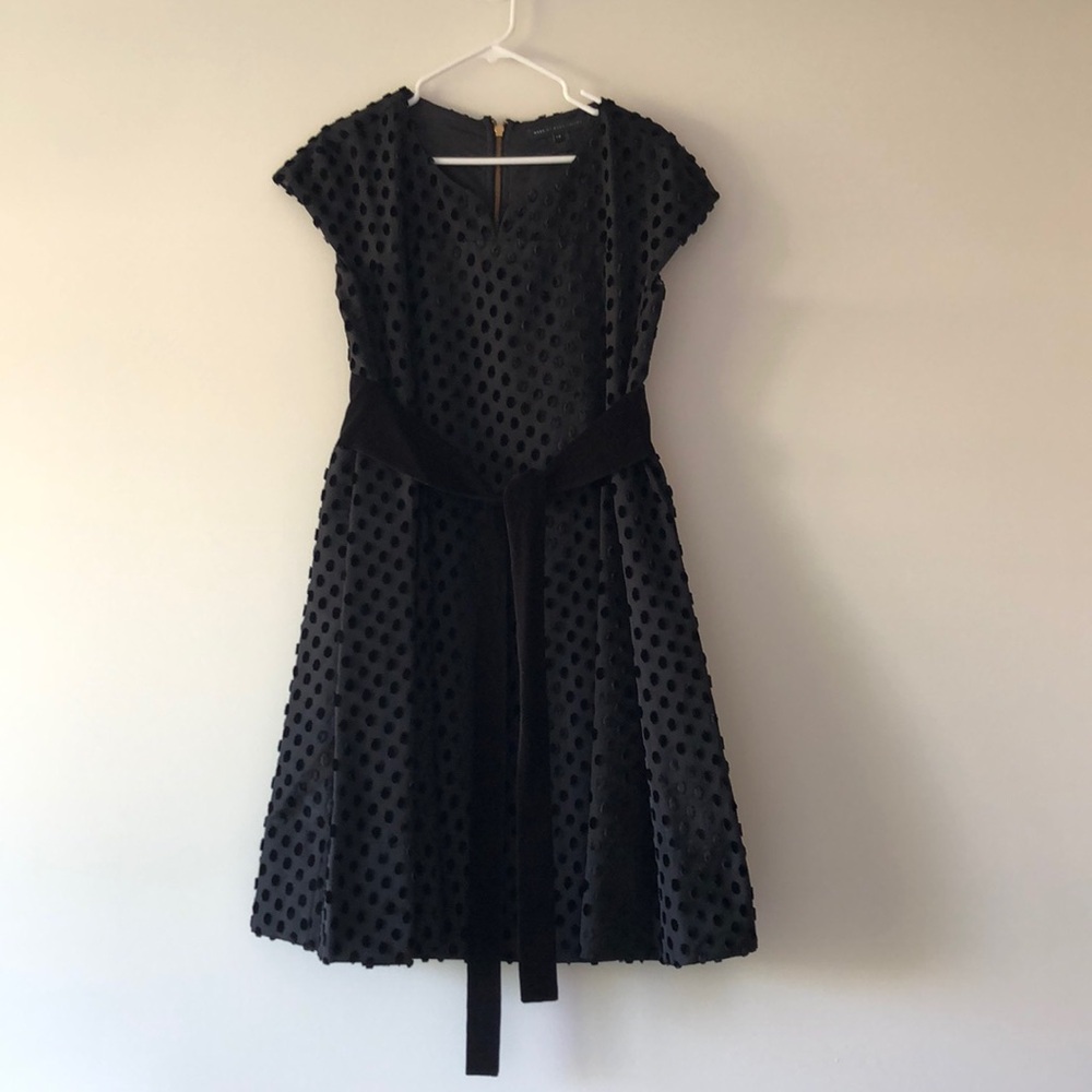 Marc By Marc Jacobs Velvet Polka Dot Dress.